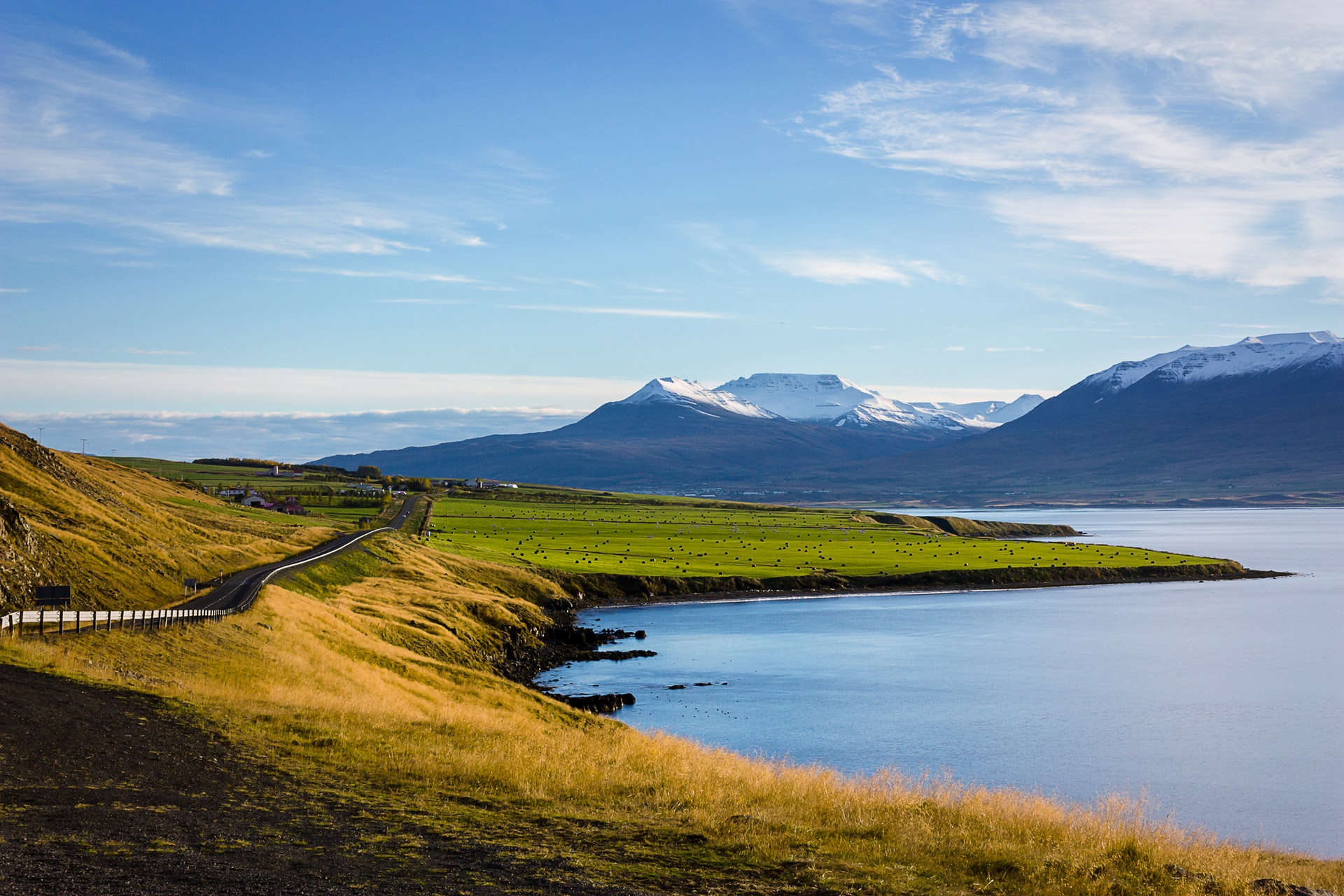 Foto landschap IJsland